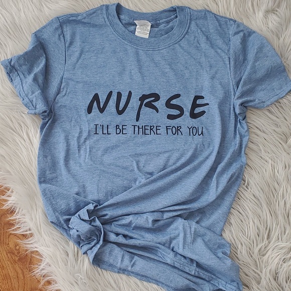 The Ivory Elephant Tops - ❄️WINTER SALE❄️ NURSE graphic tee shirt